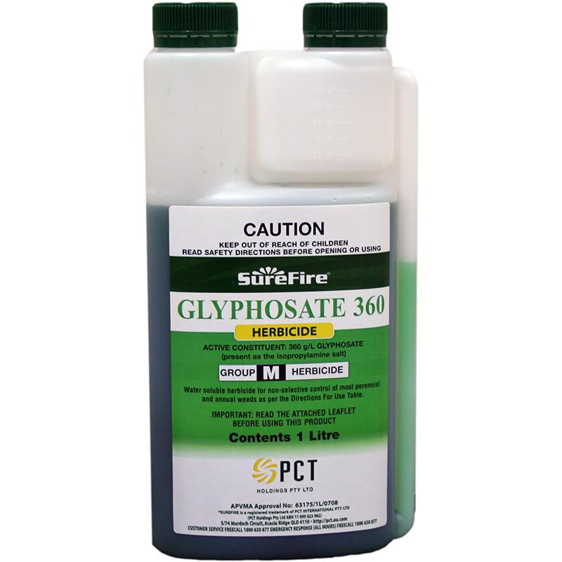 Surefire Glyphosate 360 Weed Herbicide 1L