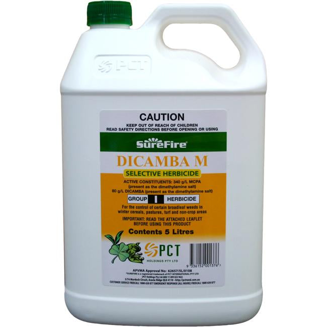 Surefire Dicamba M Weed Herbicide 5L